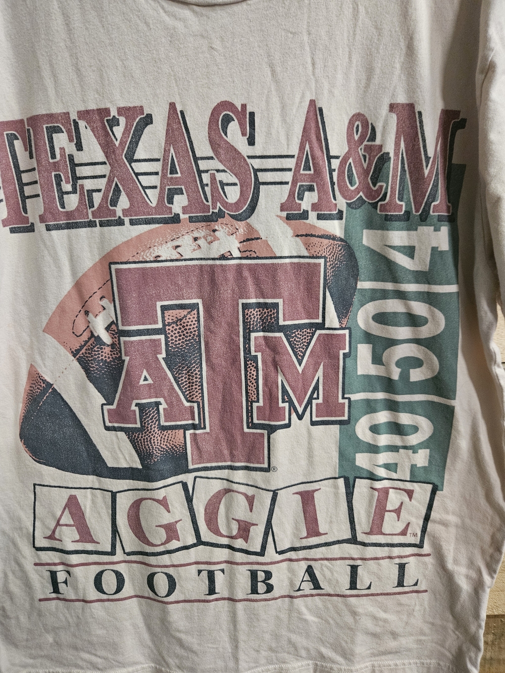 Texas A&M Aggie Football Graphic Tee Hollister - Picture 2 of 8